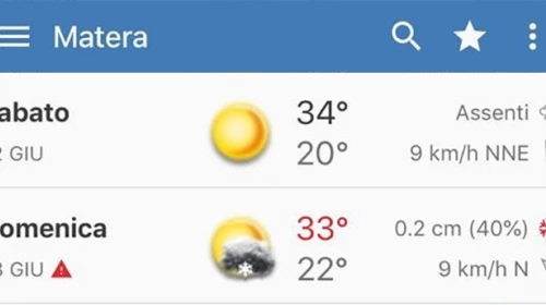 3B Meteo: Domenica 23 Giugno nevica! Ma è un palese errore